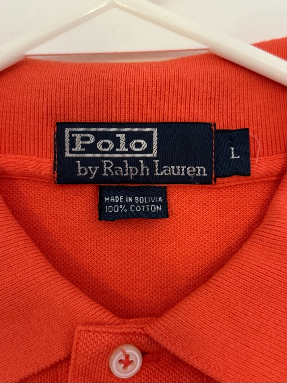 Ralph Lauren Orange Shirt